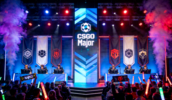 CSGO Major锦标赛比赛现场画面